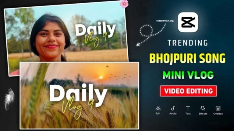 Daily Mini Vlog VN & CapCut Templates | Best Mini Vlog Templates Daily Mini Vlog VN & CapCut Templates Best Mini
