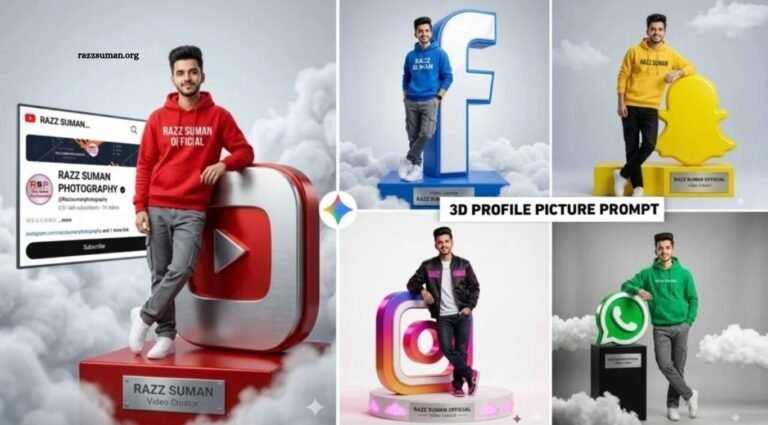 Best Gemini 3D AI Prompts for Social Media Profile Picture Editing Best Gemini 3D AI Prompts for Social Media Profile