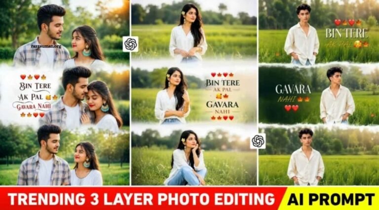 ChatGPT 3-Layer AI Photo Editing Prompts 2026 | Boy, Girl & Couple ChatGPT 3-Layer AI Photo Editing Prompts 2026 Boy