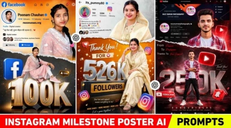 ChatGPT Instagram Milestone Poster AI Editing Prompts for 2026 ChatGPT Instagram Milestone Poster AI Editing