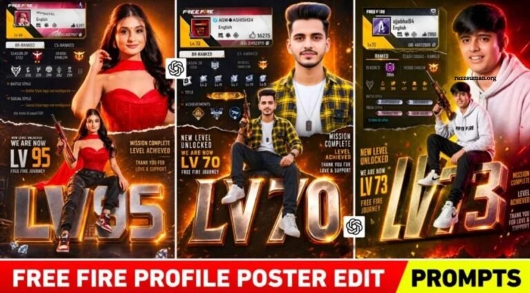 Free Fire Profile Poster AI Photo Editing Prompts