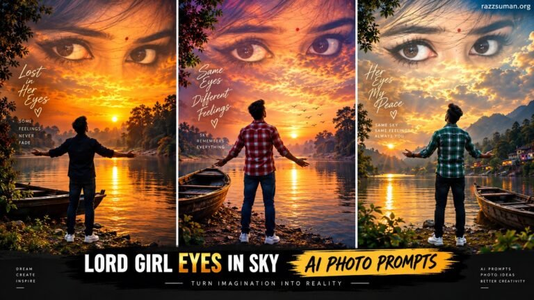 Lord Girl Eye in the Sky AI Photo Editing Prompt