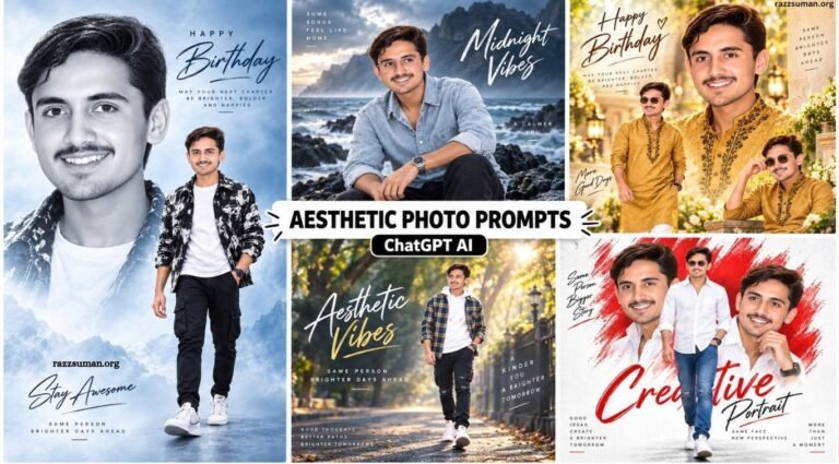 New Instagram Viral Aesthetic AI Photo Editing Prompts 2026 – ChatGPT AI New Instagram Viral Aesthetic AI Photo Editing