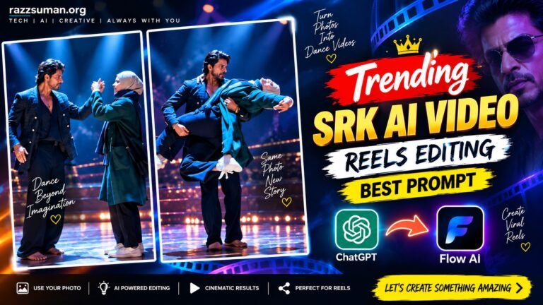 Viral SRK Dance AI Video Editing Prompt – Complete Dance Video Guide Viral SRK Dance AI Video Editing Prompt
