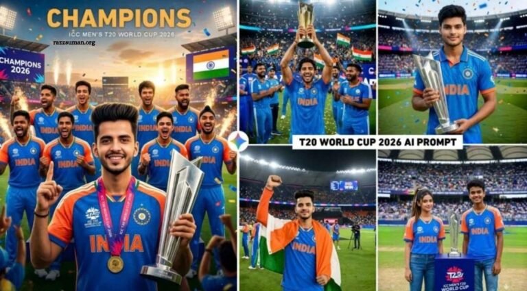Best ICC Men’s T20 World Cup 2026 AI Photo Editing Prompts for Gemini Best ICC Men’s T20 World Cup 2026 AI Photo Editing
