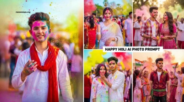 Gemini AI Happy Holi Photo Editing Prompts 2026 | Best Holi Prompts Gemini AI Happy Holi Photo Editing Prompts 2026